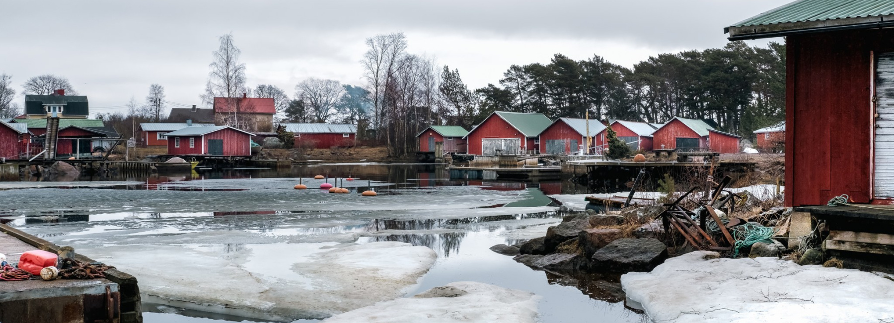 Jäänlähtö Kaunissaaressa