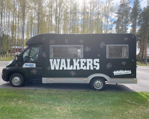 Pyhtäälle tuleva Walkers-auto eli Wauto on nimeltään Pantteri.