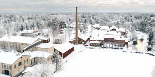 Stockfors talvella. Carl Svanfält / Pyhtään kunta